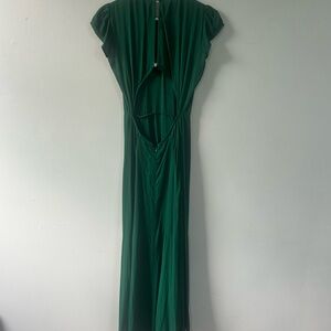 Elegant Green Maxi Dress